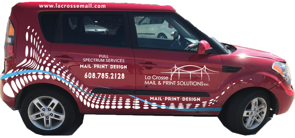 La Crosse Mail & Print Solutions Delivery Van